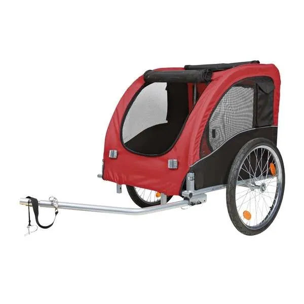 Trixie Fahrrad-Anhänger für Hunde – stabil, mit Netz-Einsätzen