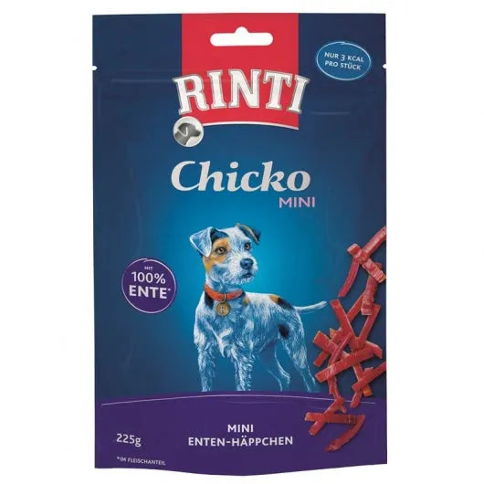 Rinti Chicko Mini Ente - Snacks für Hunde (225g)