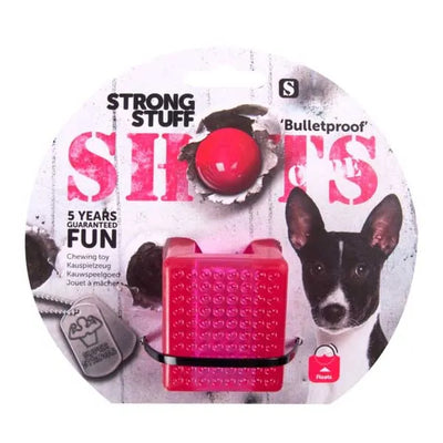 Karlie Flamingo Strong Stuff Shots Cube – nahezu unzerstörbar für Hunde
