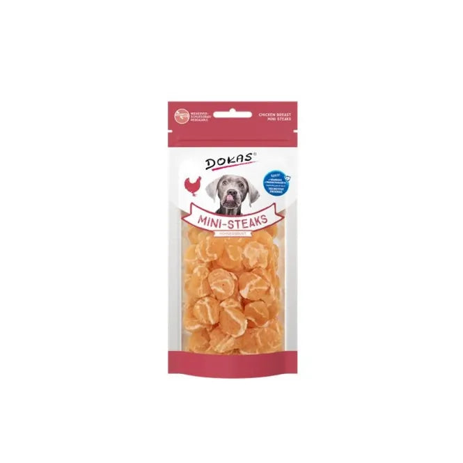 Dokas Dog Snack Mini Steaks 50 g