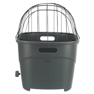 Trixie Fahrradkorb für Gepäckträger - mit Gitter und Klapperschutz