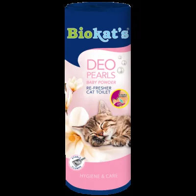 Biokats Deo Pearls Baby Powder 700g – für frische Katzentoiletten
