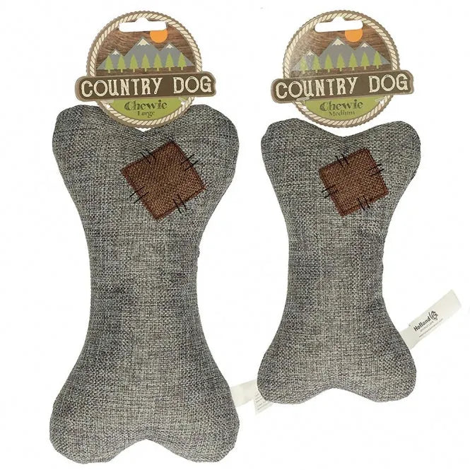 Country Dog Chewie – Kuscheltier mit Quietscher für Hunde