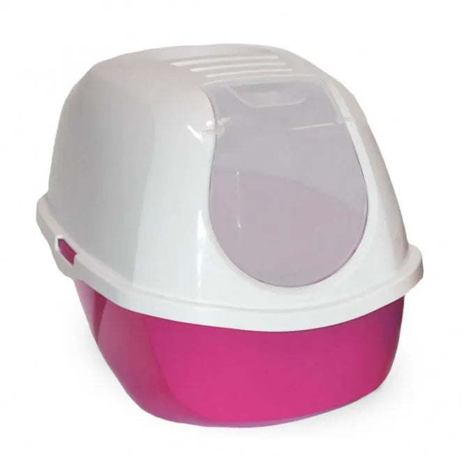 Karlie Flamingo Katzentoilette Smart Cat – geschlossen und geruchsneutral