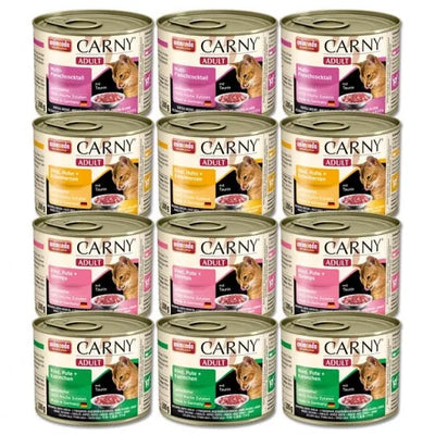Animonda Carny Adult Mix 2 12x200g – ohne Zusatzstoffe