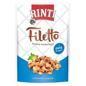 Rinti Filetto Jelly Huhn & Ente - 24x100g