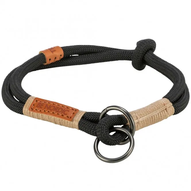 Trixie BE NORDIC Zug-Stopp-Halsband - stufenlos verstellbar, dunkelblau
