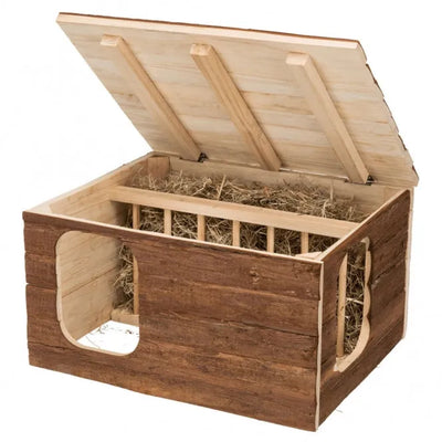 Trixie Haus Hilke mit integrierter Heuraufe – für Kaninchen