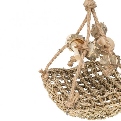 Trixie Schaukel aus Seegras und Holz – für Vögel