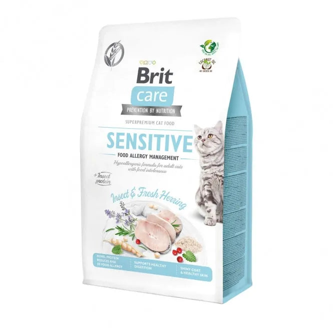Brit Care Cat Grain-Free - hypoallergen, reich an Hühnerfleisch