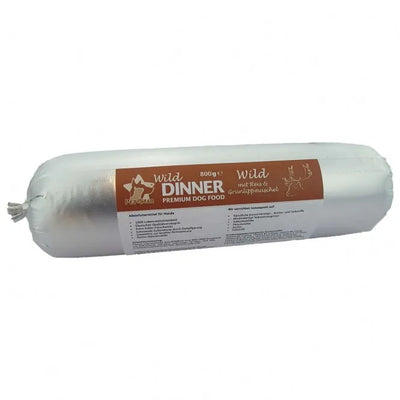 Wild Dinner Gourmet-Wurst Wild mit Reis – 100% Lebensmittelstandard