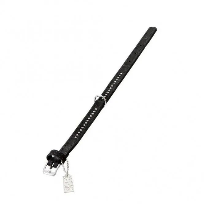 Karlie Buffalo Strass-Halsband - Schwarz 1-reihig, 24cm