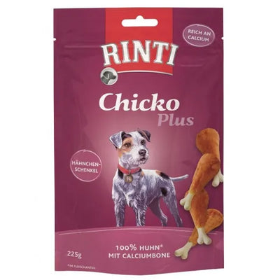 Rinti Chicko Plus Hähnchenschenkel mit Calciumbone - 225 g
