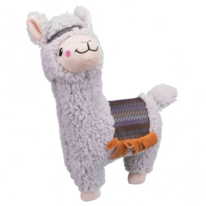 Trixie Plüschtier Alpaka - 31 cm – mit Stimme