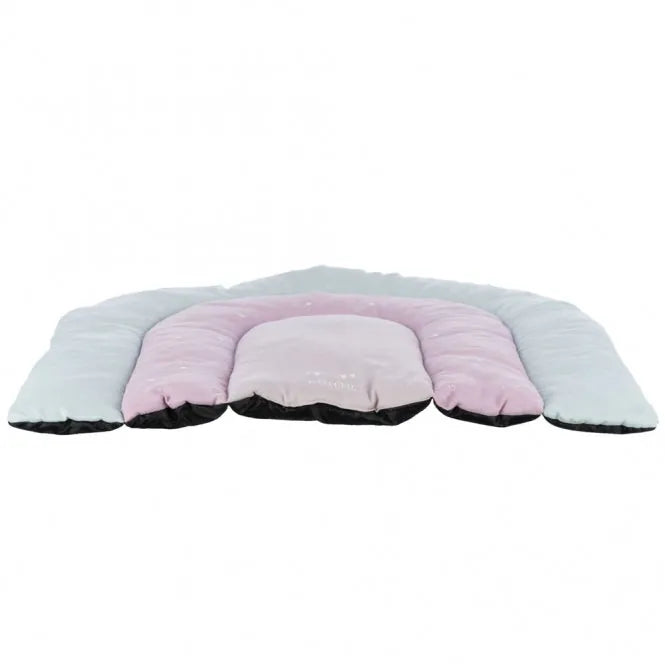 Trixie Junior Liegematte Patchwork - 68 x 62 cm – rutschfester Boden
