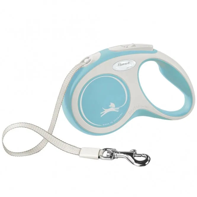 FLEXI Rollleine New COMFORT Gurt – mit Softgriff