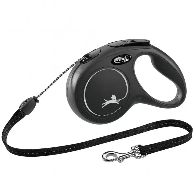 FLEXI Rollleine New CLASSIC Seil – mit Kurzhub-Bremssystem