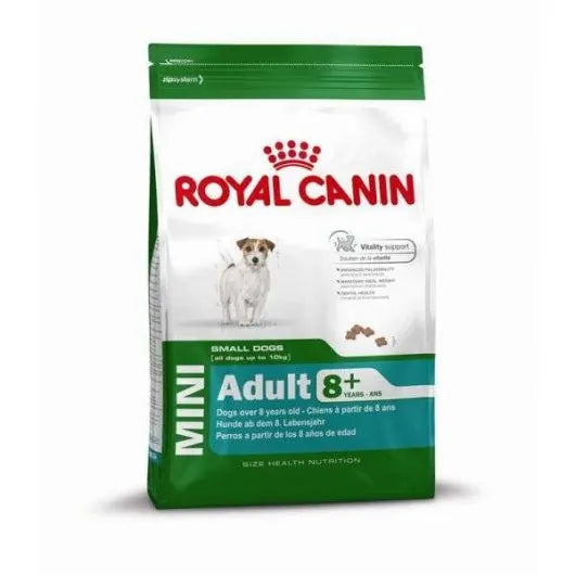 Royal Canin Mini Adult +8 – unterstützt Vitalität und Zahngesundheit