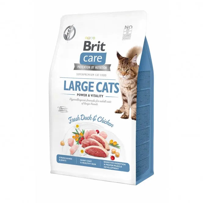 Brit Care Cat Grain-Free - hypoallergen, reich an Hühnerfleisch