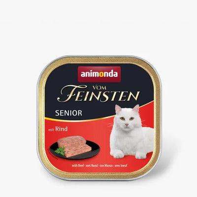 Animonda vom Feinsten Senior mit Rind – 32x100g