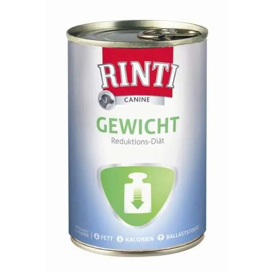 Rinti Canine Gewicht - 12x400g – zur Verringerung von Übergewicht