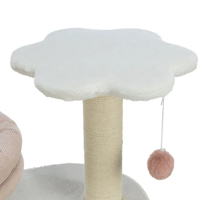Trixie Kratzbaum Isabella – mit abnehmbarem Kuschelbett