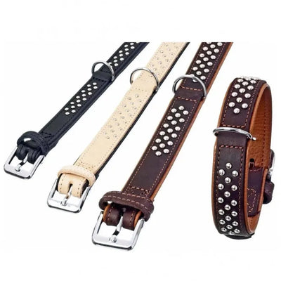 Karlie Rondo Halsband unterlegt mit Rundkopfnieten