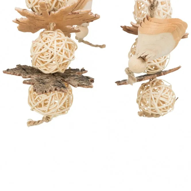 Trixie Naturspielzeug aus Bambus, Rattan und Holz – für Vögel
