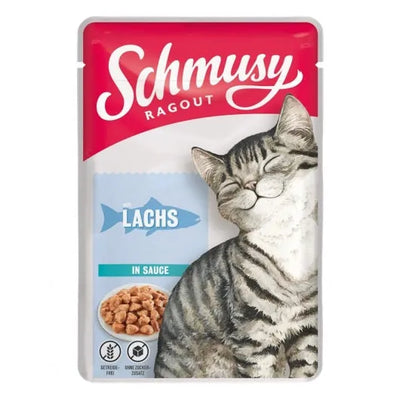 Schmusy Ragout mit Lachs in Sauce - 22x100g