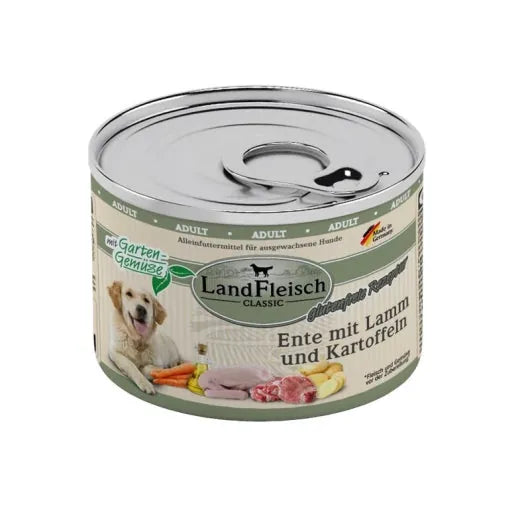 Landfleisch Dog Classic Ente mit Lamm & Kartoffeln