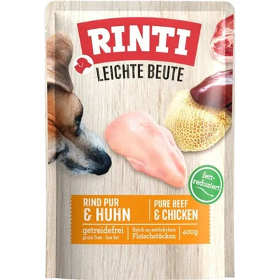RINTI Leichte Beute Rind Pur + Huhn - 10x400g