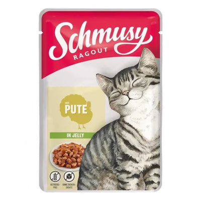 Schmusy Ragout mit Pute in Jelly - 22x100g