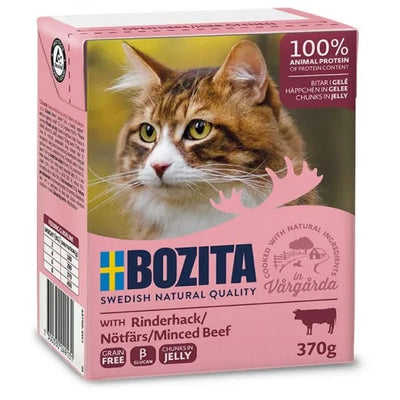 Bozita Häppchen in Gelee Rinderhack - 6x370g
