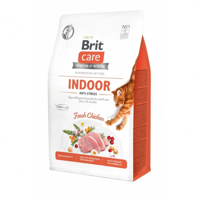 Brit Care Cat Grain-Free - hypoallergen, reich an Hühnerfleisch