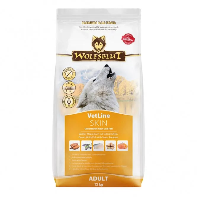Wolfsblut VetLine Skin & Coat – Futter für gesunde Haut und Fell