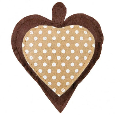Trixie Katzenspielzeug Baldrian-Herz – 11 cm