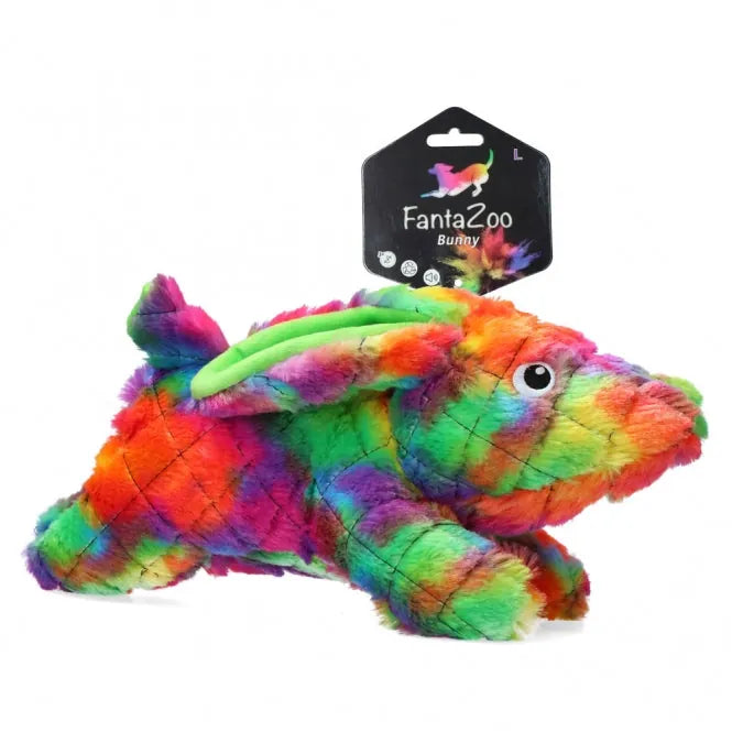 FantaZoo Bunny – langlebiges Kuscheltier für Hunde aus recyceltem Material