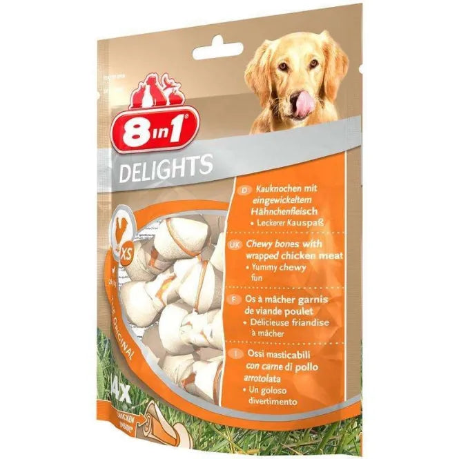 8in1 Delights Kauknochen – Kausnack für Hunde