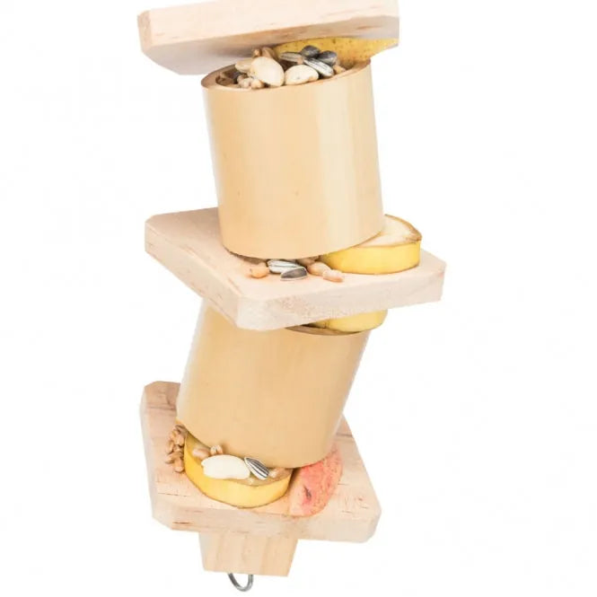 Trixie Snack-Spielzeug für Vögel – mit Leckerbissen befüllbar