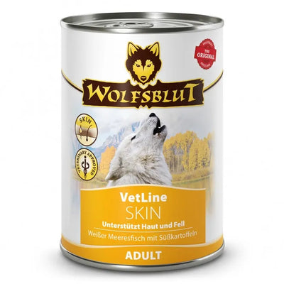 Wolfsblut Dose VetLine Skin & Coat - 6x395g