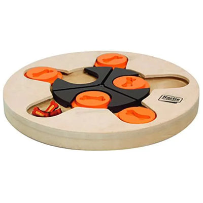 Karlie Flamingo Intelligenzspielzeug Wooden Brain Train Athena – für kluge Hunde