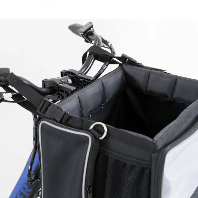 Trixie Fahrradtasche Front-Box - mit Metallhalterung und Außentaschen