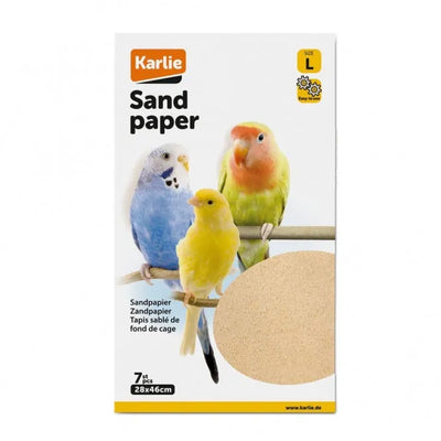 Karlie Flamingo Sandpapier - praktische Alternative zu Vogelsand
