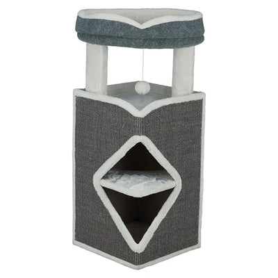 Trixie Cat Tower Arma – mit Plüsch und Sisalkratzflächen