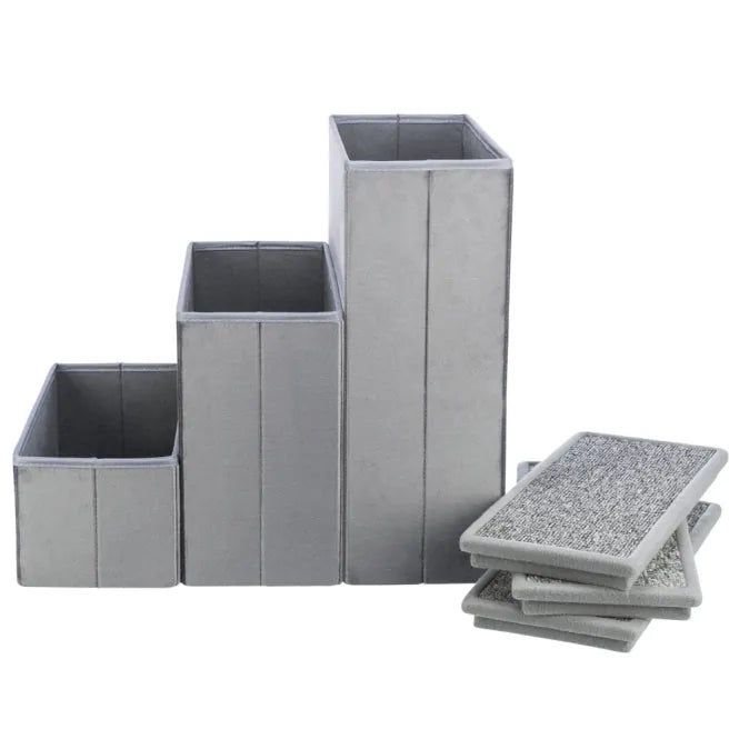 Trixie Treppe mit Samt und Teppich - sicherer Tritt