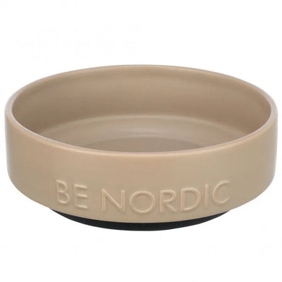 Trixie BE NORDIC Keramiknapf für Hunde - rutschfest, spülmaschinengeeignet