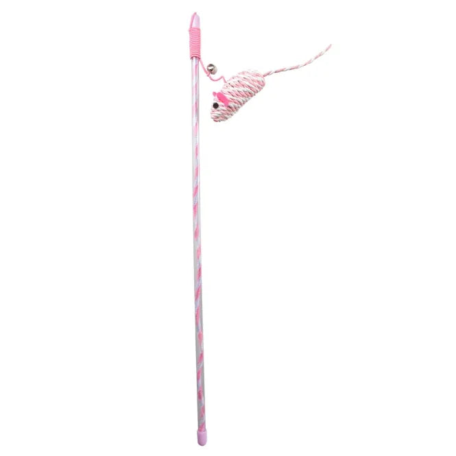 Duvoplus Cat Toy Spielangel Catchy Papiermaus - für interaktives Spiel