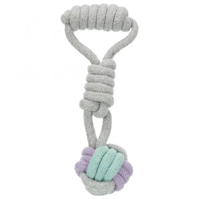 Trixie Junior Spieltau mit eingeflochtenem Ball – ideal für Welpen und kleine Hunde