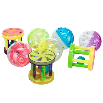 Trixie Ball oder Rolle aus Kunststoff - interaktives Spielzeug für Katzen