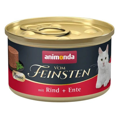 Animonda vom Feinsten Mousse Adult Rind & Ente – Katzenfutter
